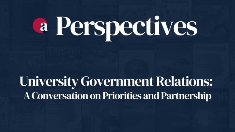 University Government Relations: A Conversation on Priorities and Partnership