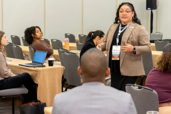 Dr. CiCi Suarez presenting at the 2024 AFA Annual Meeting