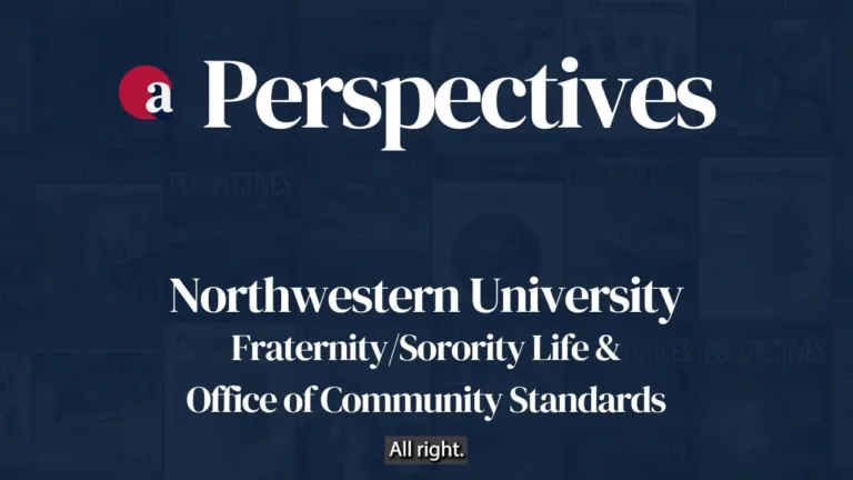 Interview: Northwestern University Fraternity/Sorority Life and Office of Community Standards