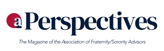 Perspectives the Magazine of the Association of Fraternity/Sorority Advisors