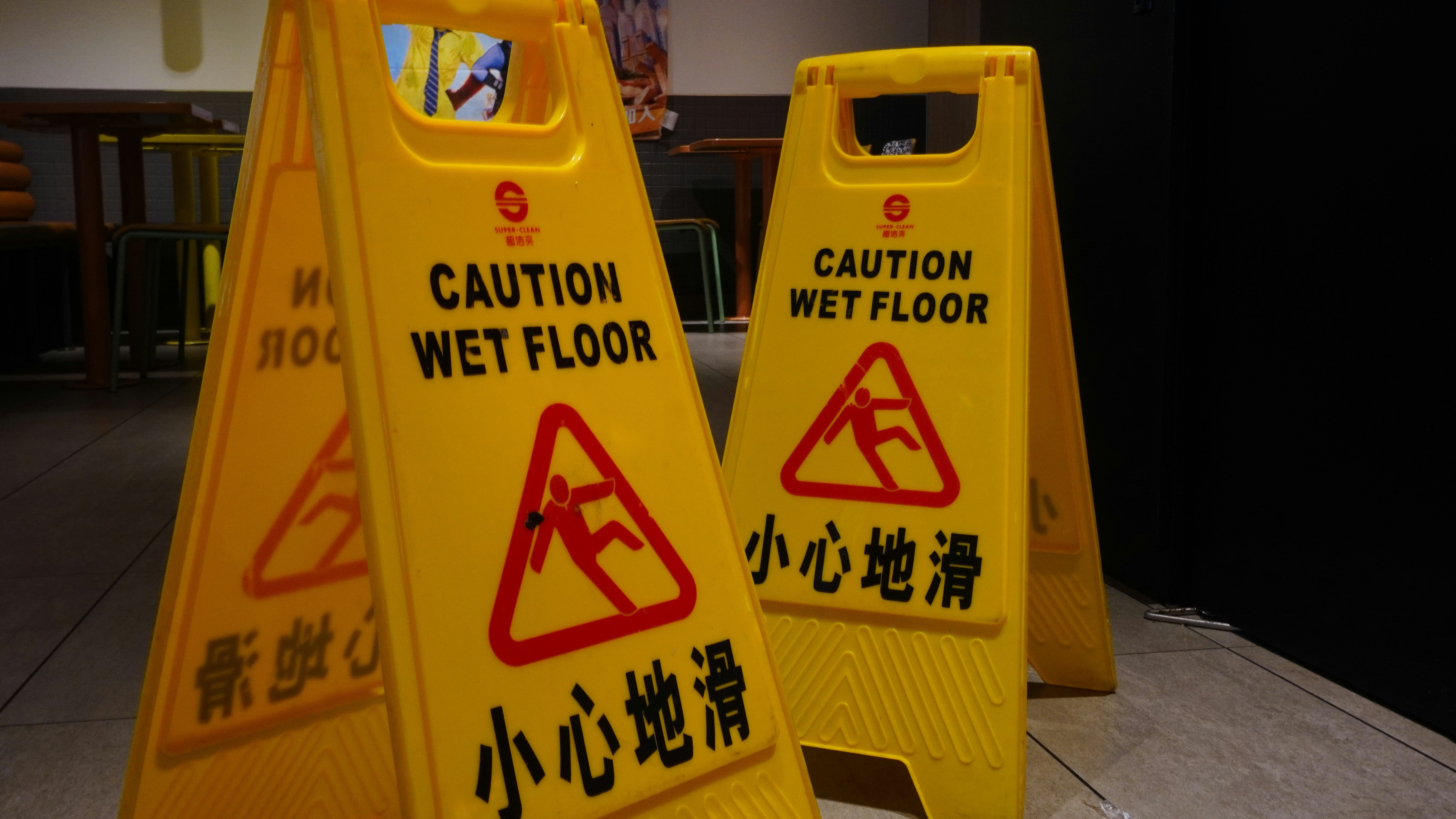 Wet Floor signs